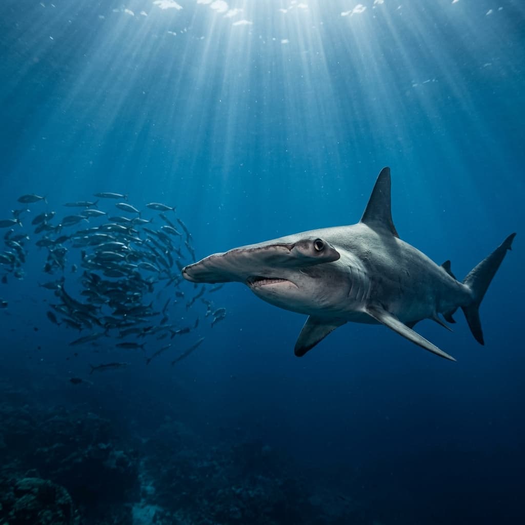 Scalloped Hammerhead Shark