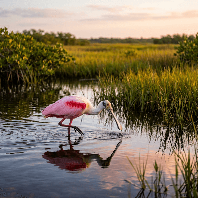 Roseate Spoonbill