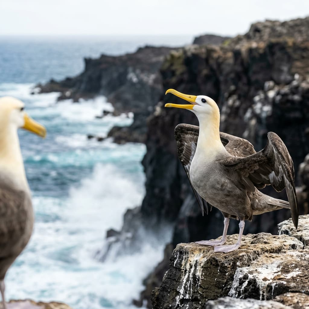 Waved Albatross